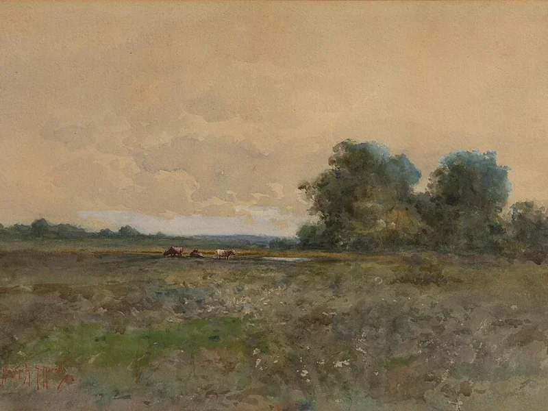 1864-Hardesty Gillmore Maratta - Paesaggio pastorale